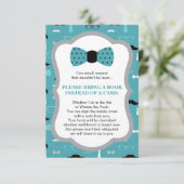 Neem een boek Kaart, klein Man, Baby shower Kaart (Staand voorkant)