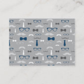 Neem een boek Kaart, klein Man, teddybeer Informatiekaartje (Achterkant)