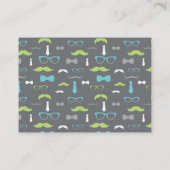 Neem een boek Kaart, klein Man, teddybeer Informatiekaartje (Achterkant)