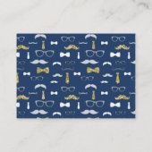 Neem een boek Kaart, klein Man, teddybeer Informatiekaartje (Achterkant)