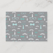 Neem een boek Kaart, klein Man, teddybeer Informatiekaartje (Achterkant)