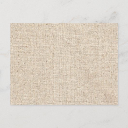 Neem een boek mee Rustic Lace Burlap Baby shower I Uitnodiging Briefkaart (Achterkant)