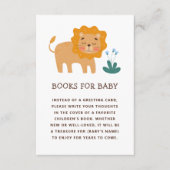 Neem een boek mee voor baby. Schattigee dierentuin Informatiekaartje (Voorkant)