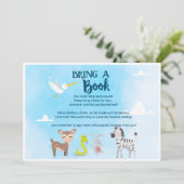 Neem een boek mee - Zoo- Noah's Ark Kaart (Staand voorkant)