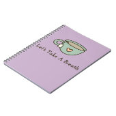 Neem een Breath AYogiKitchen Notitieboek (Linkerzijde)