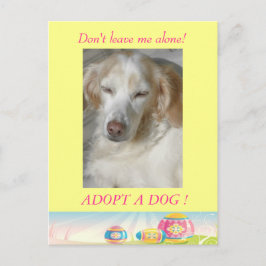 Neem een Briefkaart van de Pasen van de Dog aan