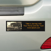 Neem een Bumpersticker voor een reiszak (Op auto)