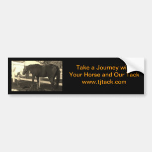 Neem een Bumpersticker voor een reiszak