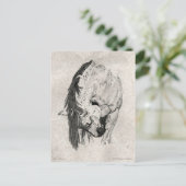 Neem een bus van Mary Gubisch Briefkaart (Staand voorkant)