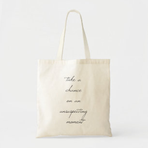 Neem een Canvas tas van de Kans