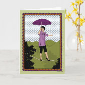 Neem een Chance_A_Greeting Kaart (Gele Bloem)