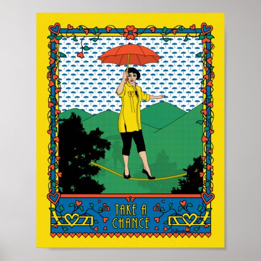 Neem een Chance_B_8x10 Poster (Voorkant)