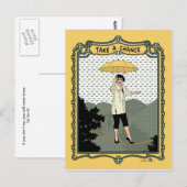 Neem een Chance_B_ Briefkaart (Voorkant / Achterkant)