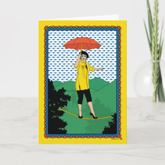 Neem een Chance_B_Greeting Kaart (Voorkant)