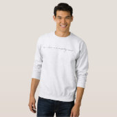 Neem een Chance Mannen Basic Sweatshirt (Voorkant volledig)