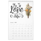 Neem één dag per keer kalender (Jan 2027)