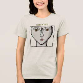 Neem een dag thermische tuimelaar Tri-Blend shirt