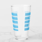 "Neem een diepe pauze" glas (Rechts)