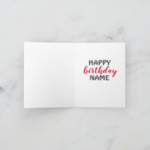 Neem een Dino-Taste Birthday Kaart (Binnen)