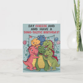 Neem een Dino-Taste Birthday Kaart