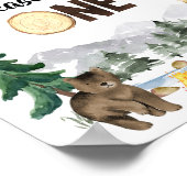 Neem één feestfavoriet bord poster (Hoek)