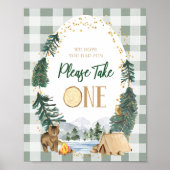 Neem één feestteken poster (Voorkant)