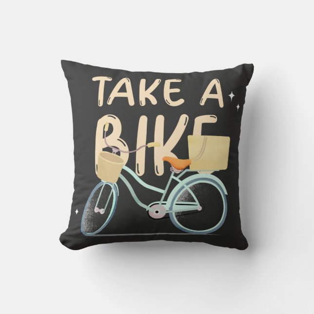 Neem Een Fiets Kussen (Voorkant)