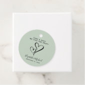 Neem een foto die we de knoop van de knoop hebben  bedankjes labels (In situ)