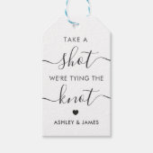 Neem een foto van de Knot Wedding... Cadeaulabel (Voorkant)