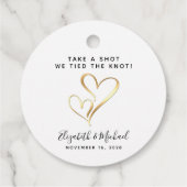 Neem een foto van de weddenschap... bedankjes labels (Achterkant)