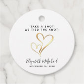 Neem een foto van de weddenschap... bedankjes labels (Voorkant)