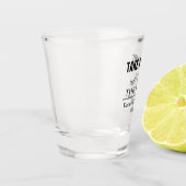 Neem een foto We Tied The Knot - Custom Wedding Shot Glas (Links)