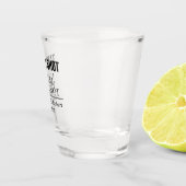 Neem een foto We Tied The Knot - Custom Wedding Shot Glas (Rechts)