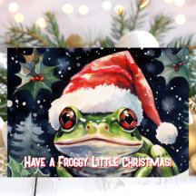 Neem een Froggy Little Christmas Frog