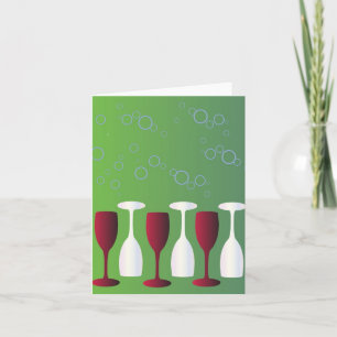Neem een glas wijn! kaart