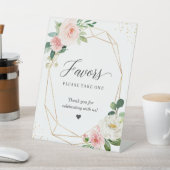 Neem één gouden Lijst bloesem mee Reclamebord Met Voetstuk (Insitu)