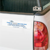 Neem een hap uit CMT Bumpersticker (Op Truck)