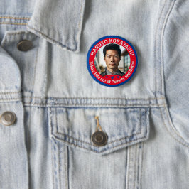 Neem een hap uit de armoede en criminaliteit Foto Ronde Button 5,7 Cm