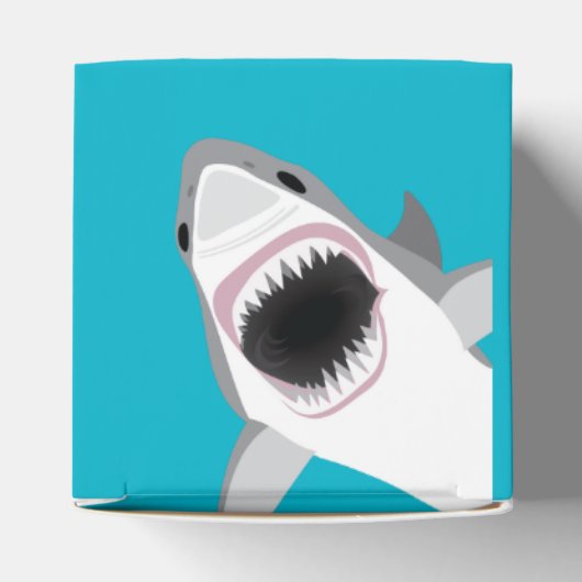 Neem een hapje - Great White Shark Funny Bedankdoosjes (Bovenkant)
