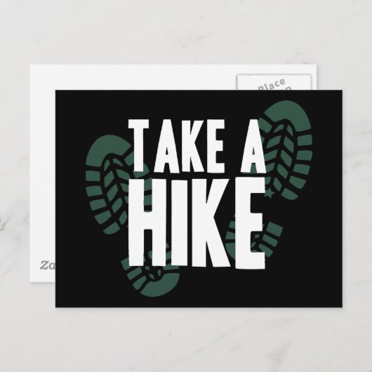 Neem een heek briefkaart (Voorkant / Achterkant)