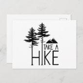 Neem een heek briefkaart (Voorkant / Achterkant)