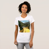 Neem een heek. Dames Bella Canvas Fine Jersey T-shirt (Voorkant volledig)