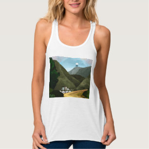 Neem een heek. Dames New Balance workout tanktop