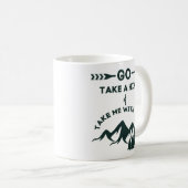 Neem een heek en neem me mee. koffiemok (Voorkant rechts)