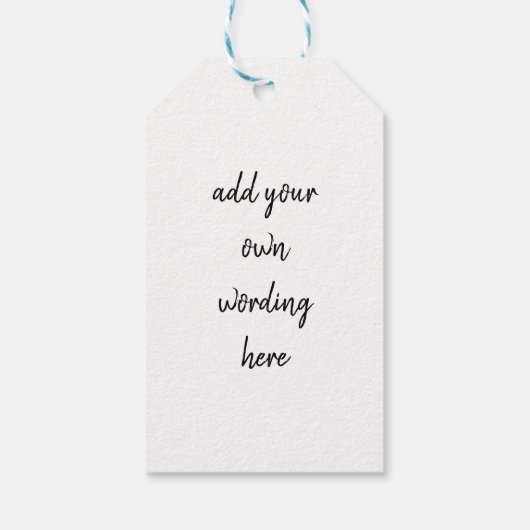 Neem een heerlijke kerst wijn-heerlijk grappig wij cadeaulabel (Achterkant)