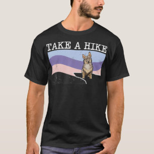 Neem een heup Zweedse Vallhund Funny Graphic Hikin T-shirt