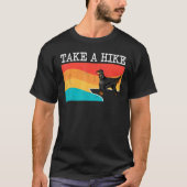 Neem een Hike Gordon Setter Graphic Hiking T-shirt (Voorkant)