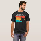 Neem een Hike Gordon Setter Graphic Hiking T-shirt (Voorkant volledig)
