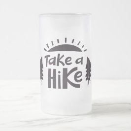 Neem een Hike Matglas Bierpul
