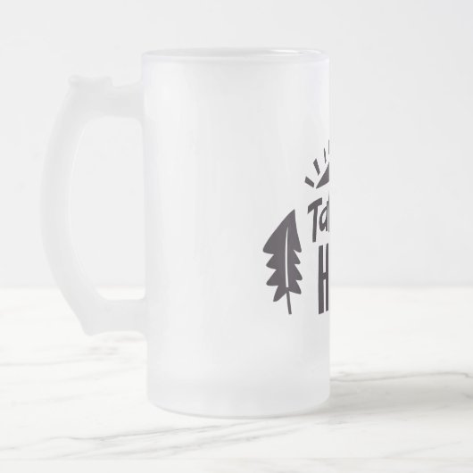 Neem een Hike Matglas Bierpul (Links)